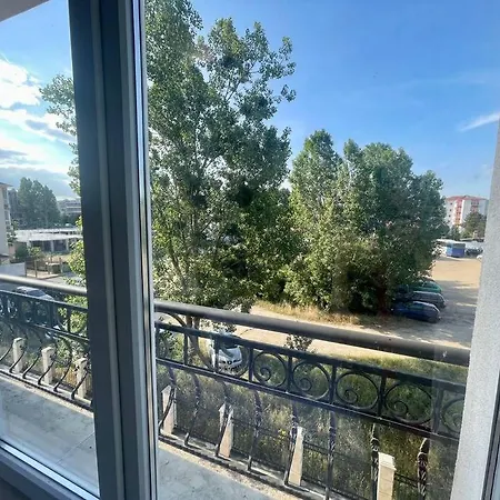 White Studio With а Pool In Sunny Beach